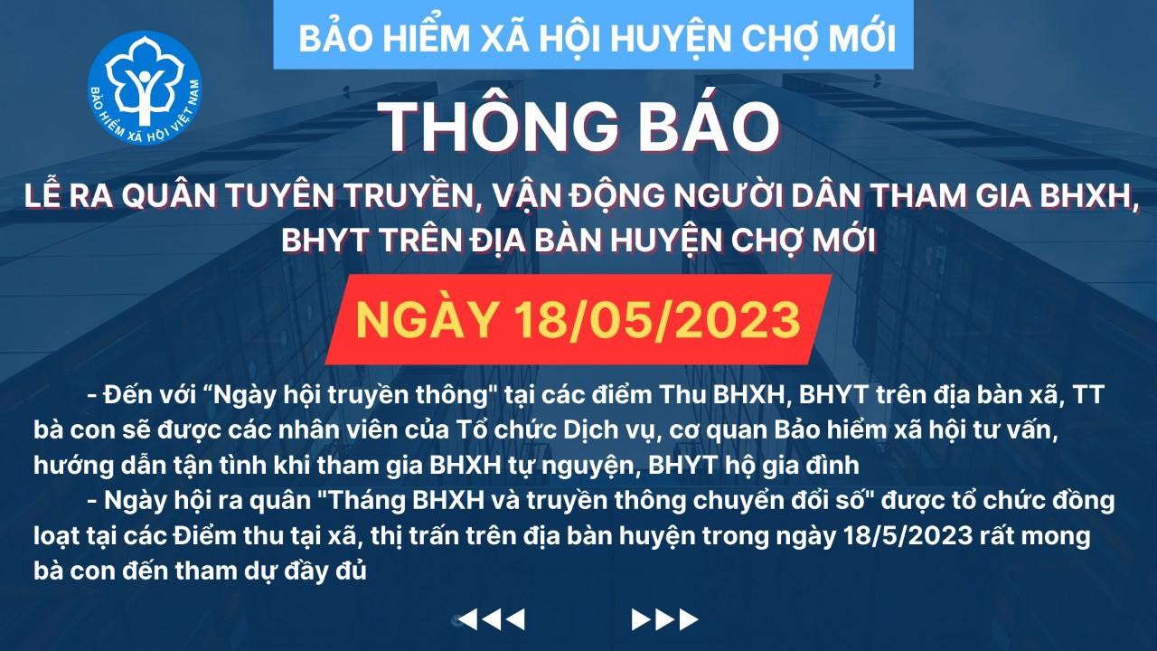 Hình ảnh BHXH huyện Chợ Mới